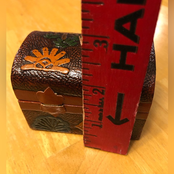 Handcrafted jewellery trinket box - Picture 6 of 7